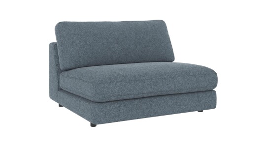 Rowico Home Duncan 1,5 seters modul Middels blå Bobby 15 112 x 103 x 78 cm Blå