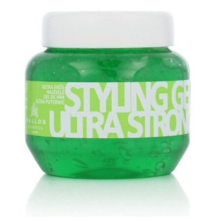 Kallos Styling Gel Ultra Hold Hårstylinggel Grønn 275Ml