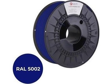 Filament 3D C-Tech Premium Line Pla Ral5002 1,75Mm 1Kg Ultramarine Blue