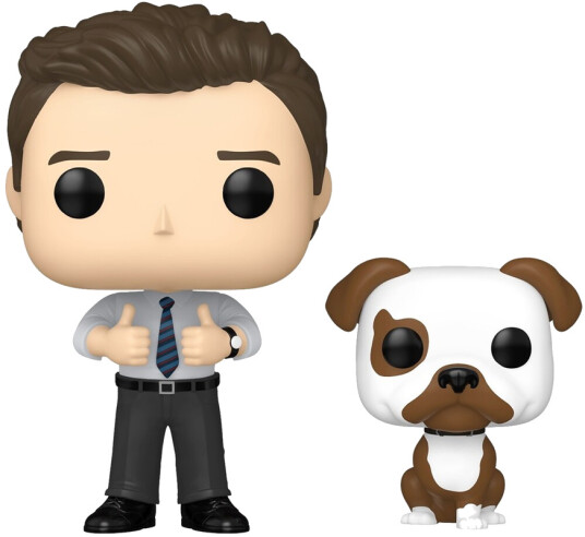 FUNKO POP & Buddy: Parks and Rec Chris & Champion 15th Anniversary