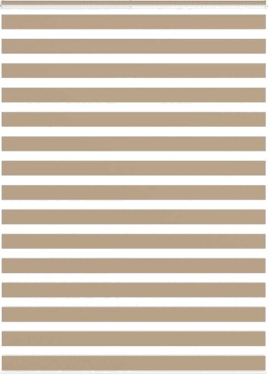 Sebragardin sandbrun 165x230 cm stoff bredde 160,9 polyester