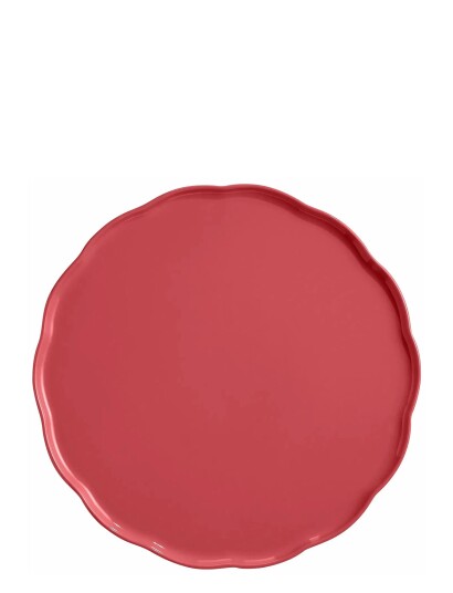 Emile Henry Madeleine Serveringsfat Rund Bubbelgum   Coral   1.8 L