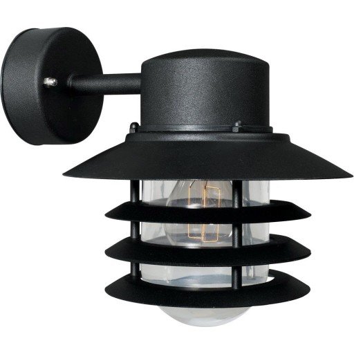 Nordlux Vejers Down Vegglampe Black