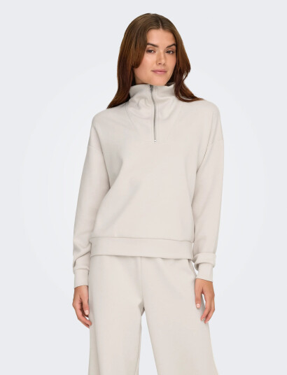 Only Play Onplounge Hn Ls Hz Ds Swt Noos - White - M Only Play Onplounge Hn Ls Hz Ds Swt Noos - White - M