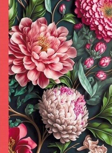 Fresh Notatbok 105X148/48K Rutet Tw Flora