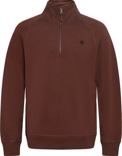 Timberland Tree Embroidered Logo 1/4 Zip Lb Sweatsh Brown XXL Timberland Tree Embroidered Logo 1/4 Zip Lb Sweatsh Brown XXL