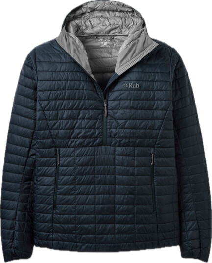 Rab Microlighter Pullover Hoody Galaxy Blue M Rab Microlighter Pullover Hoody Galaxy Blue M