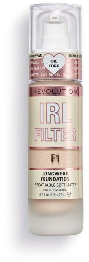 Makeup Revolution IRL Filter Longwear Foundation F1 Makeup Revolution IRL Filter Longwear Foundation F1