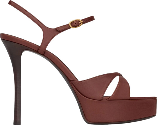 Saint Laurent Dame Sko Brun 40 EU, Saint Laurent Dame Sko Brun 40 EU,