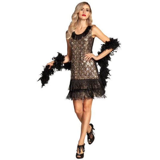 Boland Flapper peacock kostyme M
