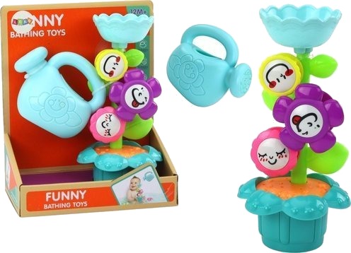 Leantoys Leantoys Badeleketøy Til Baby Blomster Vannkanne Fargerik