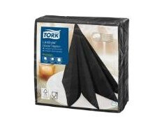 Serviet Tork Linstyle 39X39 Cm Sort,12 Pk X 50 Stk