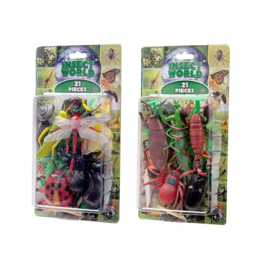 Insect World 21 Stk Sett