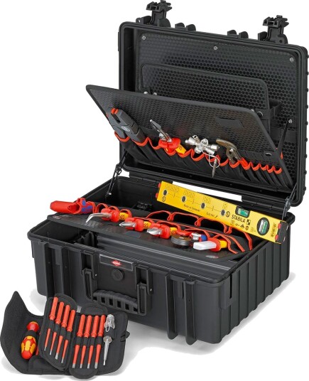 Knipex Robust34 Electric Verktøykoffert 26 Deler Knipex Robust34 Electric Verktøykoffert 26 Deler