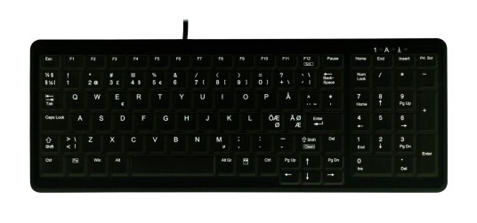 Ak-C7000f Comp Cord Std Kb Nor Wrls Compact Numpad Standard Svart