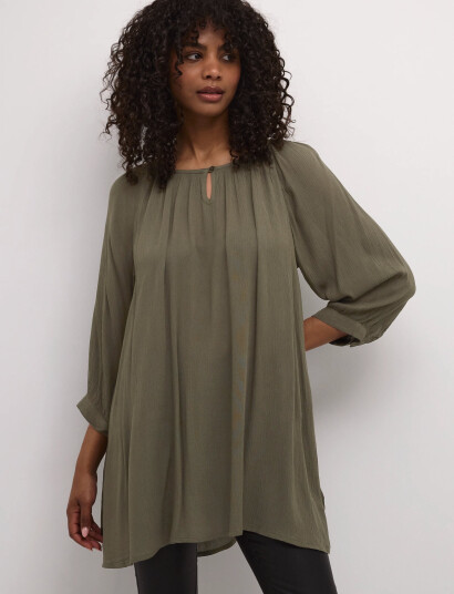 Kaffe Amber Tunic - Green - 34