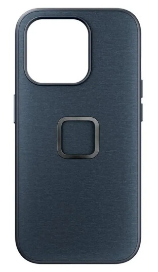 Peak Design iPhone 15 Pro Stoffdeksel med SlimLink Brakett - MagSafe Kompatibel - Midnight
