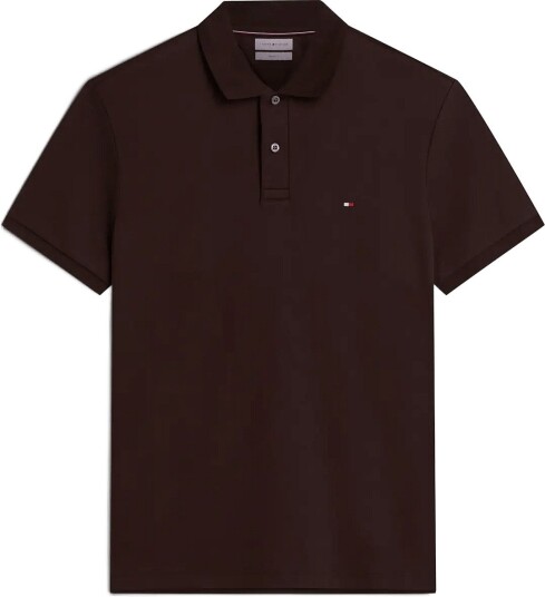 Tommy Hilfiger Soft Touch Interlock Reg Polo Brown L