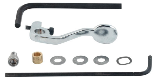 Hipshot Double Stop Lever For Bass Xtender - Chrome