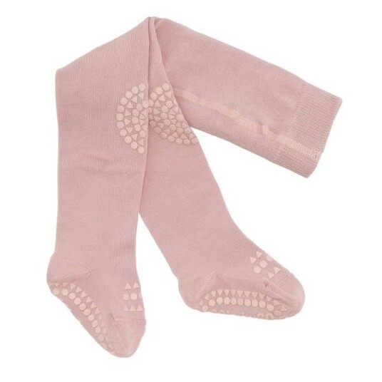 Go Baby Go Gobabygo Crawling Tights, Dusty Rose