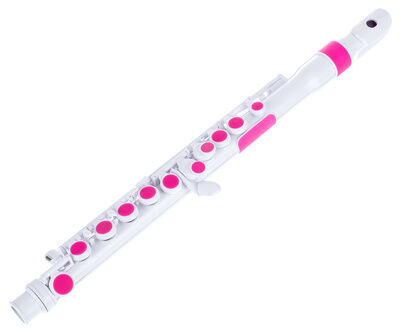 Nuvo jFlute 2.0 Hvit-Rosa