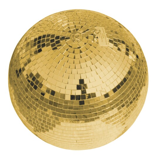 EuroLite Speilkule 30cm Gull Finish