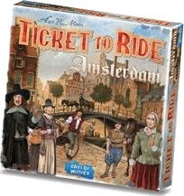 Ticket To Ride Amsterdam Brettspill - Raskt og Moro for Alder 8+