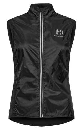 Hellner Biekkus Wind Vest Women's XXS, Black Beauty Hellner Biekkus Wind Vest Women's XXS, Black Beauty