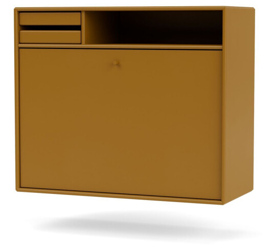 Montana STUDIO vegghengt skrivebord, 142-Amber