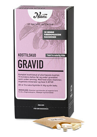 Nani Gravid Kosttilskud 30 Poser