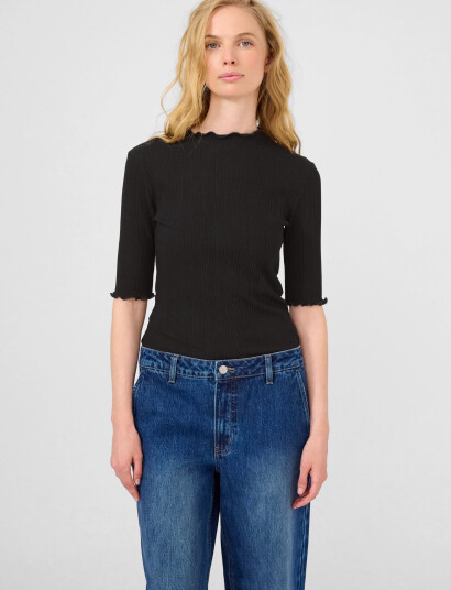 Karen By Simonsen Candacekb Ss Tee - Black - XS