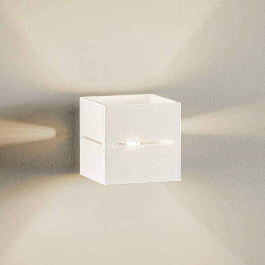 SOLLUX LIGHTING Vegglampe Top up/down hvit lampekropp SOLLUX LIGHTING Vegglampe Top up/down hvit lampekropp