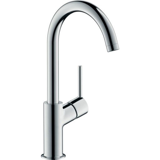 Hansgrohe Talis 210 servantbatteri Krom, med svingtut og push-open ventil Hansgrohe Talis 210 servantbatteri Krom, med svingtut og push-open ventil