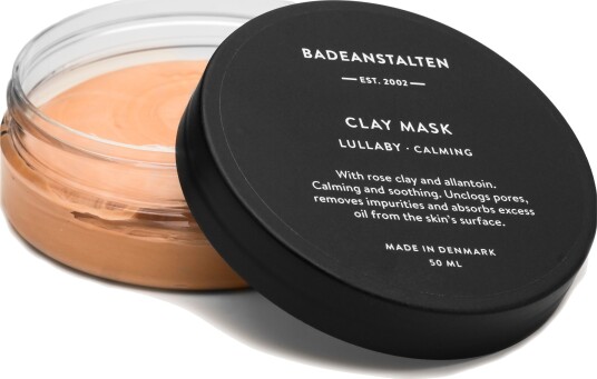 Badeanstalten Lullaby Clay Mask – Rose – 50 ml