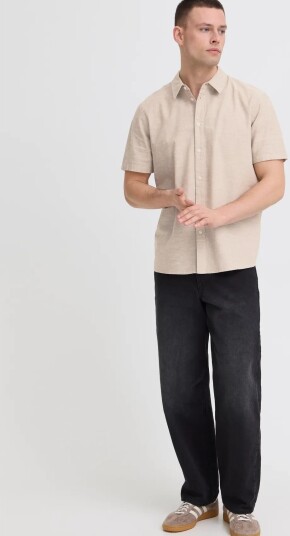 Blend Bhaban Shirt Pp Noos   Beige   S