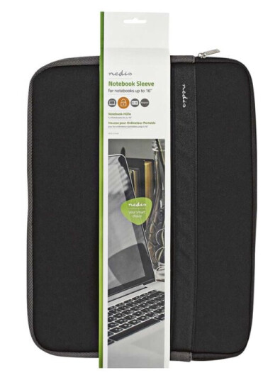 Nedis - Notebookhylster - 15" - 16" - Antrasitt/Svart Nedis - Notebookhylster - 15" - 16" - Antrasitt/Svart