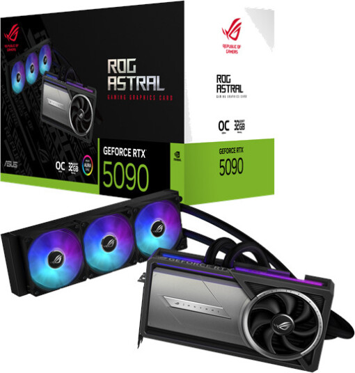ASUS ROG Astral LC GeForce RTX 5090 OC 32GB GDDR7 Grafikkort