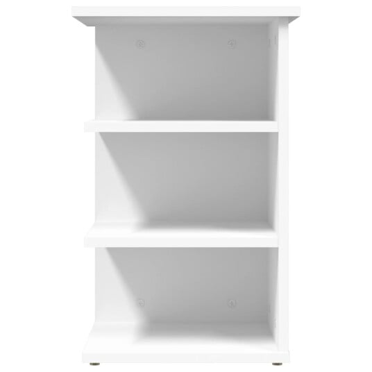 vidaXL Sideskap hvit 35x35x55 cm sponplate