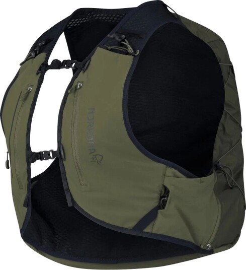 Norrøna Senja econyl70 15L Pack olive night S/M Norrøna Senja econyl70 15L Pack olive night S/M