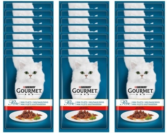 Gourmet Perle Mini Fillets I Saus Okse 26X85 G