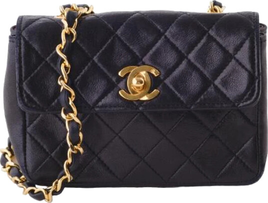 Chanel Vintage Dame Svart Chanel Vintage Dame Svart