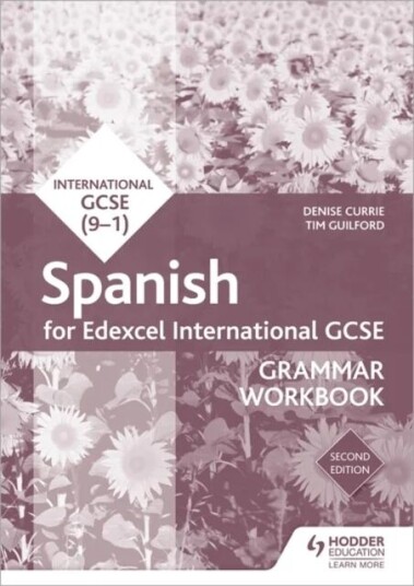 Edexcel International Gcse Spanish Grammar Workbook Second Edition Av Denise Currie, Timothy Guilford