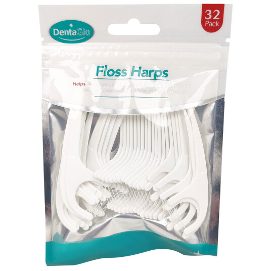 Tanntrådhengere DentaGlo Flossharper 32 stk. Tanntrådhengere DentaGlo Flossharper 32 stk.