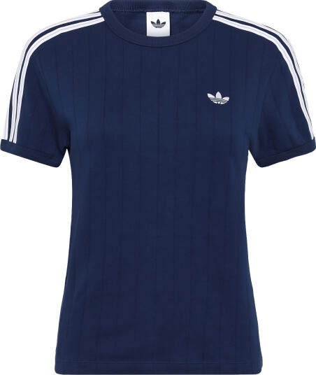 Adidas Originals Pstripe Ss Tee Navy M