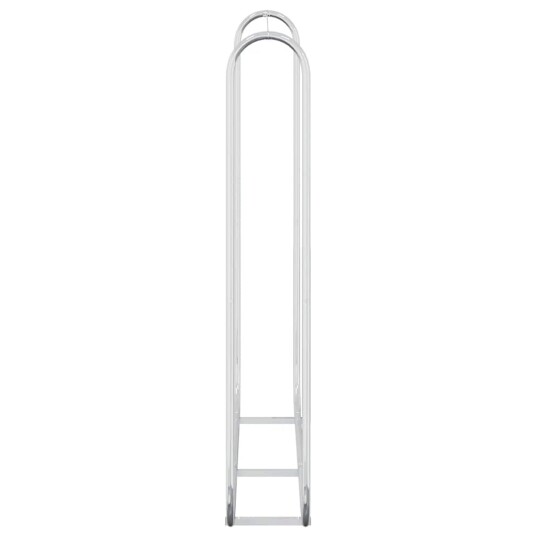 Vedstativ 150x25x150 cm Galvanisert stål