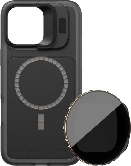 PolarPro LiteChaser BaseCase + VND 3-5 filtersett (iPhone 16 Pro Max)