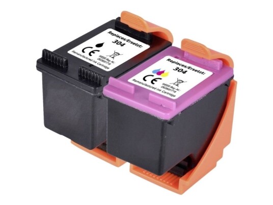Renkforce Blæk Erstatter Hp 304 3Jb05ae N9k06ae N9k05ae Kompatibel Kombi-Pakke Sort Cyan Magenta Gul Rf-5628894