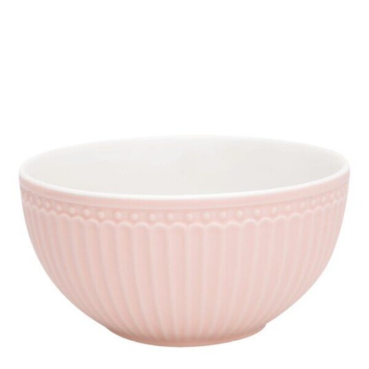 GreenGate   Everyday Alice serveringsskål 0,9L pale pink