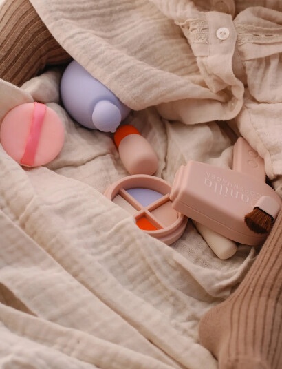 Vanilla Copenhagen Makeup Legesæt - Silikone - Pink - 3 Vanilla Copenhagen Makeup Legesæt - Silikone - Pink - 3