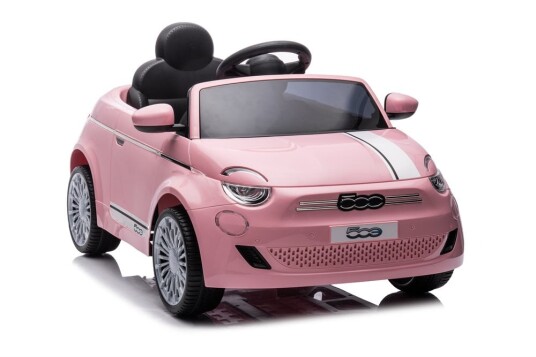 Azeno Electric Car Fiat 500e 12V Pink 6951305
